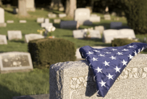 Tombstone Flag Funeral